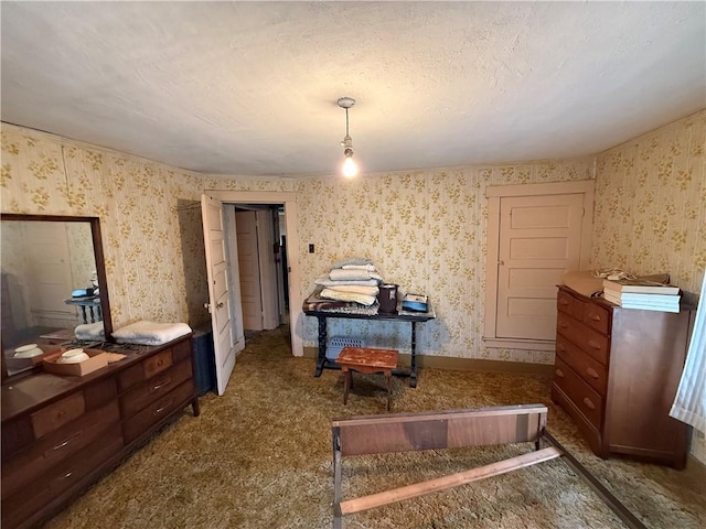 66 Beech St, Cecil, PA 15350 - dining space with wallpapered walls and carpet floors