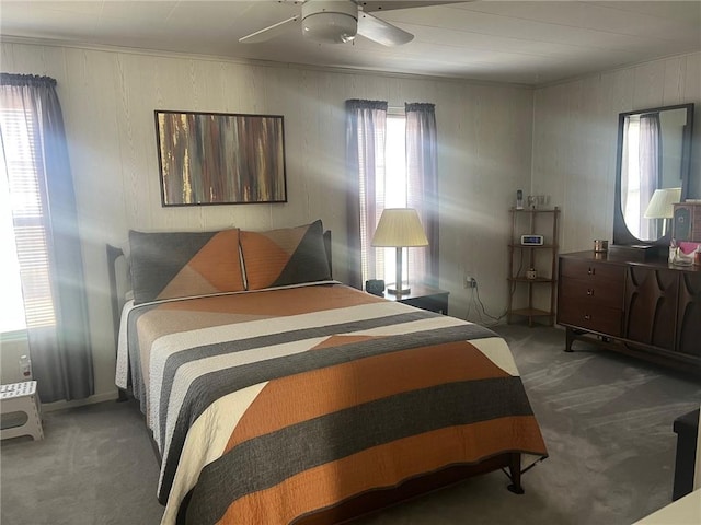 4619 5th Ave, Beaver Falls, PA 15010 - carpeted bedroom featuring a ceiling fan