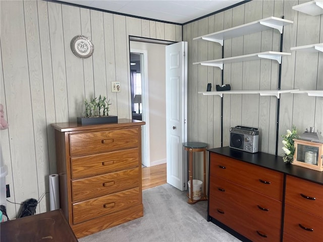 4619 5th Ave, Beaver Falls, PA 15010 - bedroom with wood walls