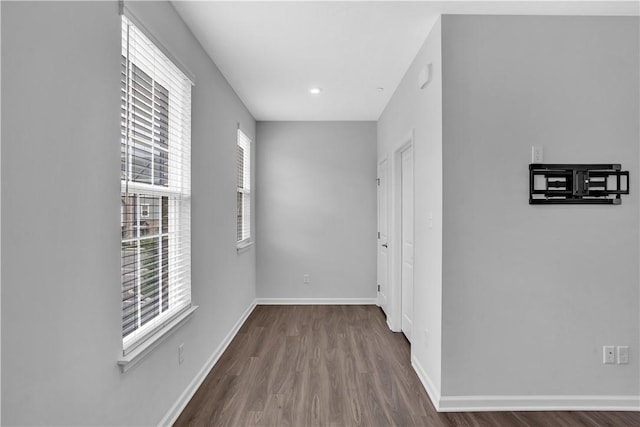 222 Amon St, Cranberry Twp, PA 16066 - spare room with wood finished floors and baseboards