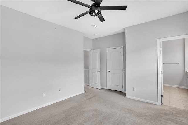 222 Amon St, Cranberry Twp, PA 16066 - unfurnished bedroom with carpet floors and a ceiling fan