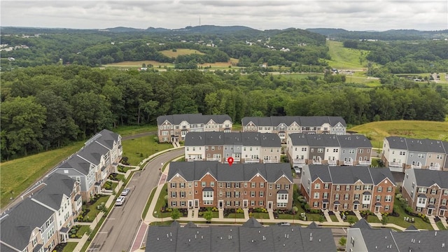 222 Amon St, Cranberry Twp, PA 16066 - drone / aerial view of a forest