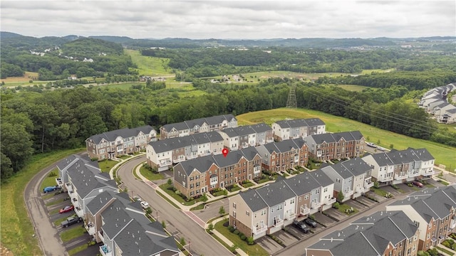 222 Amon St, Cranberry Twp, PA 16066 - bird's eye view of a heavily wooded area