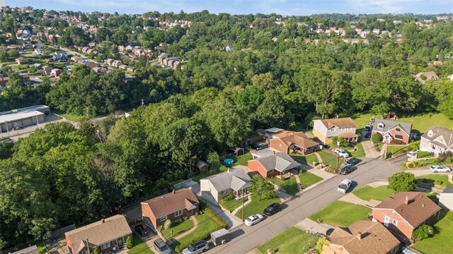 723 Rose Ln, Baldwin Twp, PA 15234 - aerial view of property's location with nearby suburban area