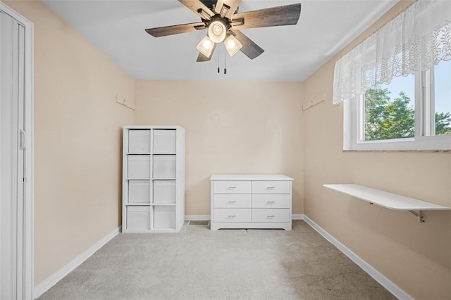 723 Rose Ln, Baldwin Twp, PA 15234 - bedroom featuring carpet and a ceiling fan