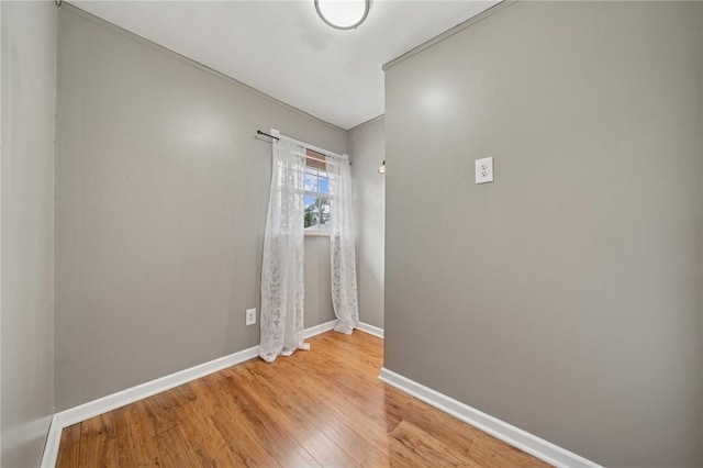 213 Mcdonald Dr, North Huntingdon, PA 15642 - spare room featuring baseboards and light wood finished floors