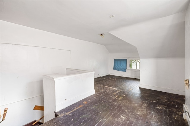6933 Mcpherson Blvd, Point Breeze, PA 15208 - bonus room with vaulted ceiling and hardwood / wood-style floors