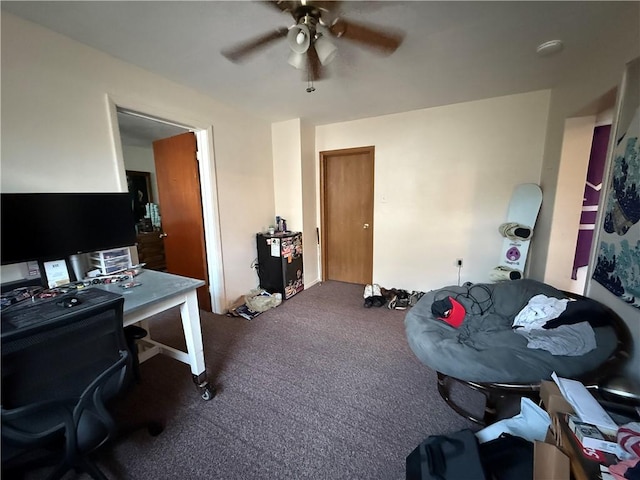 1201 Illinois Ave, Dormont, PA 15216 - carpeted office space with ceiling fan