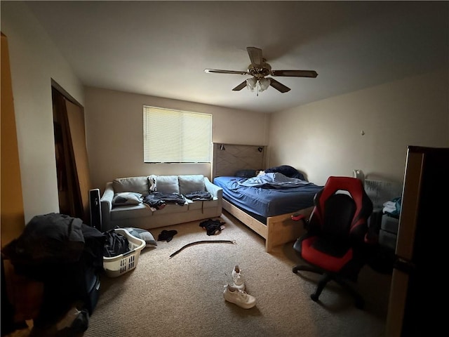 1201 Illinois Ave, Dormont, PA 15216 - carpeted bedroom with a ceiling fan