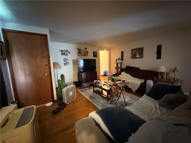 1201 Illinois Ave, Dormont, PA 15216 - living room with wood finished floors