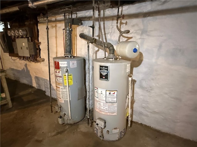 1201 Illinois Ave, Dormont, PA 15216 - utilities featuring gas water heater and electric panel