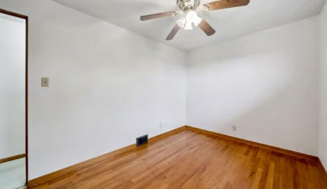 524 Greenridge Rd, New Kensington, PA 15068 - unfurnished room with light wood-type flooring and a ceiling fan