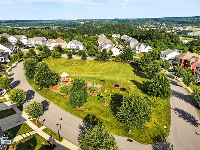 1416 Commons Ln, South Fayette, PA 15017 - aerial perspective of suburban area