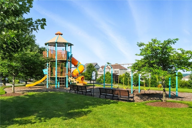 1416 Commons Ln, South Fayette, PA 15017 - community play area with a lawn