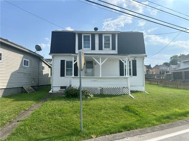 1023 Burtner Rd, Harrison Twp, PA 15065 - view of front of property featuring a porch, a residential view, and a shingled roof