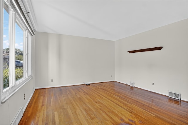 233 Ingram Ave, Ingram, PA 15205 - empty room with wood finished floors and baseboards