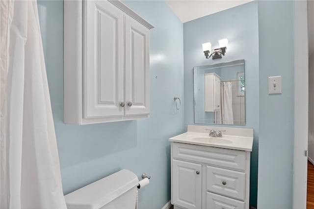 233 Ingram Ave, Ingram, PA 15205 - bathroom featuring vanity and a shower with shower curtain