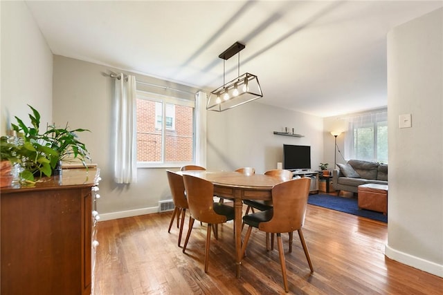 3905 Beechwood Blvd, Squirrel Hill, PA 15217 - dining room with wood finished floors and healthy amount of natural light