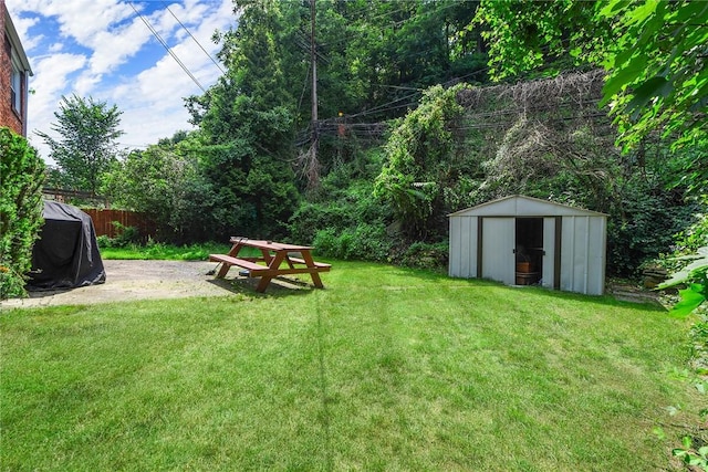 3905 Beechwood Blvd, Squirrel Hill, PA 15217 - view of yard with a storage shed