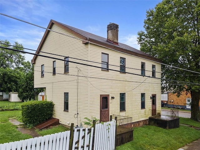 149 Frank St, Whitaker, PA 15120 - view of front facade featuring a chimney