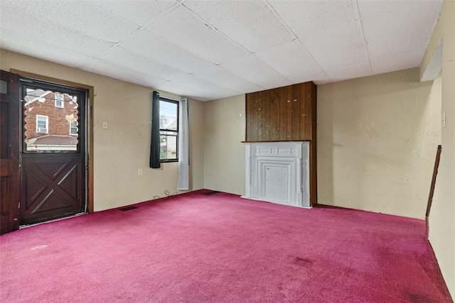 149 Frank St, Whitaker, PA 15120 - unfurnished living room with carpet