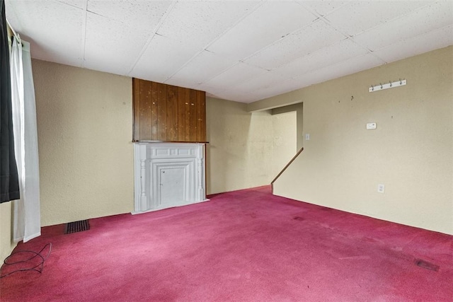 149 Frank St, Whitaker, PA 15120 - unfurnished living room with carpet floors
