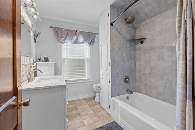 107 Braun St, Shaler, PA 15223 - full bathroom with vanity and shower / bath combo with shower curtain