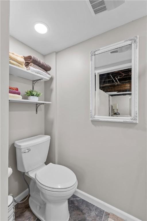 107 Braun St, Shaler, PA 15223 - bathroom with toilet and baseboards