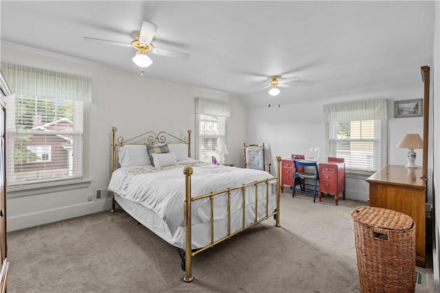 107 Braun St, Shaler, PA 15223 - carpeted bedroom featuring ceiling fan