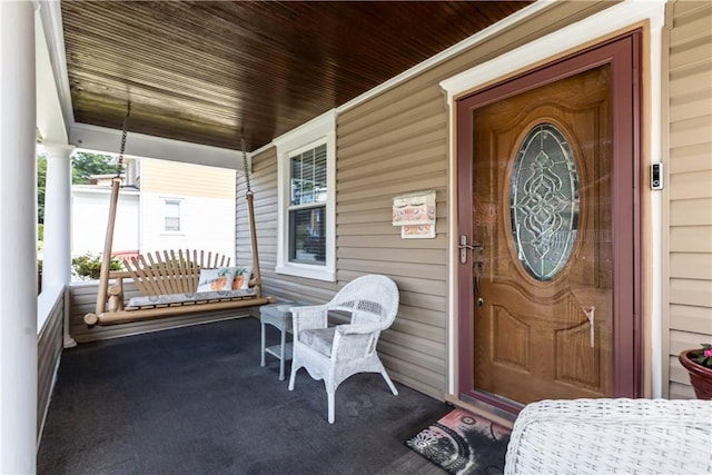 107 Braun St, Shaler, PA 15223 - view of exterior entry with a porch