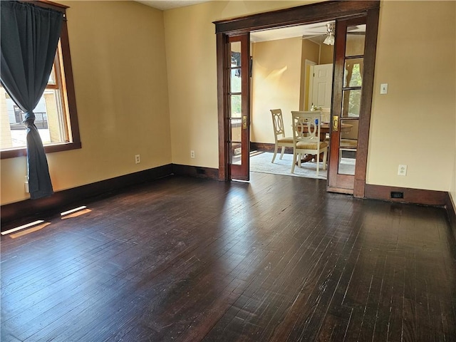 2001 7th Ave, Beaver Falls, PA 15010 - spare room featuring plenty of natural light, wood-type flooring, and a ceiling fan