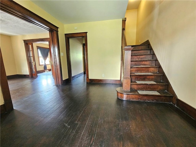 2001 7th Ave, Beaver Falls, PA 15010 - staircase with hardwood / wood-style floors
