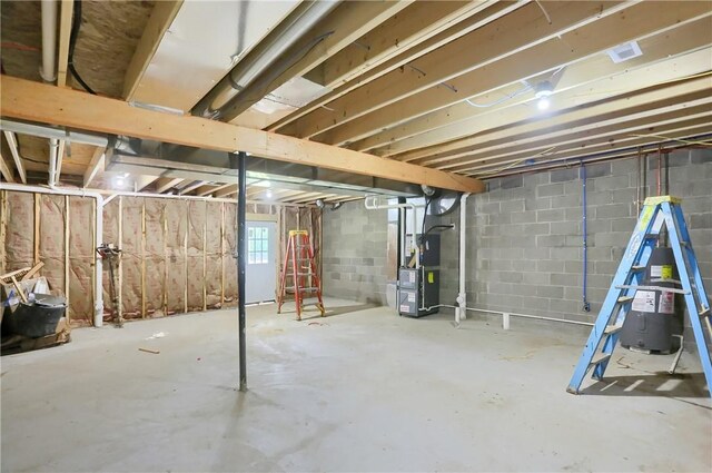 130 Center Ave, Burgettstown Boro, PA 15021 - below grade area with heating unit