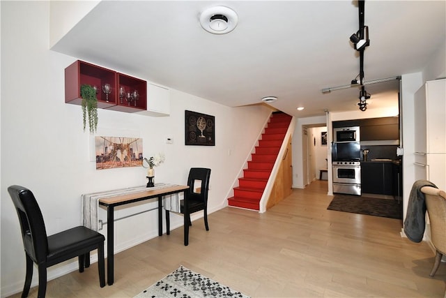325 S Highland Ave Unit 105, Shadyside, PA 15206 - office area featuring light wood finished floors and baseboards