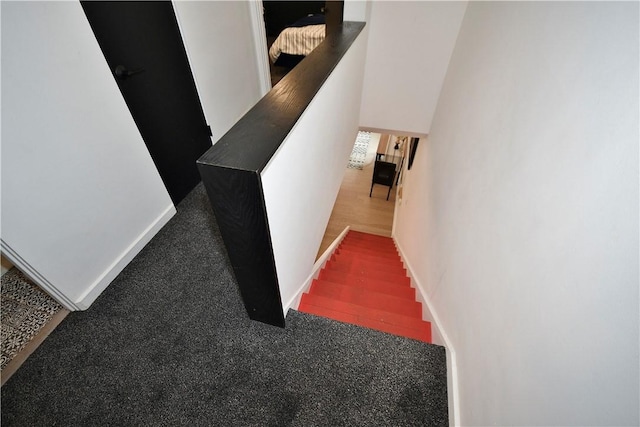 325 S Highland Ave Unit 105, Shadyside, PA 15206 - stairway featuring baseboards