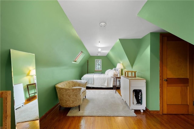 60 Longuevue Dr, Mt Lebanon, PA 15228 - bedroom with wood finished floors and lofted ceiling