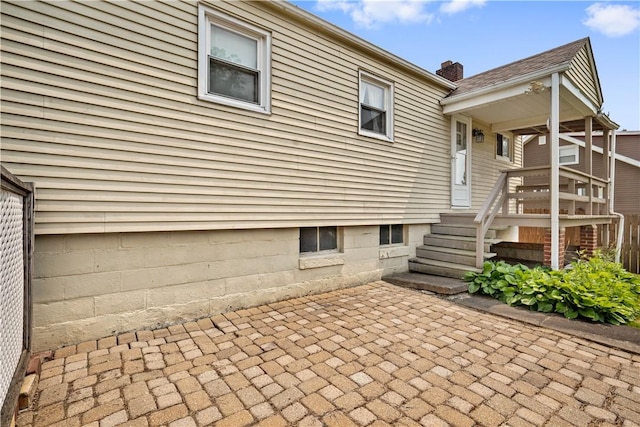 157 Elizabeth St, South Union Twp, PA 15445 - view of property exterior with covered porch