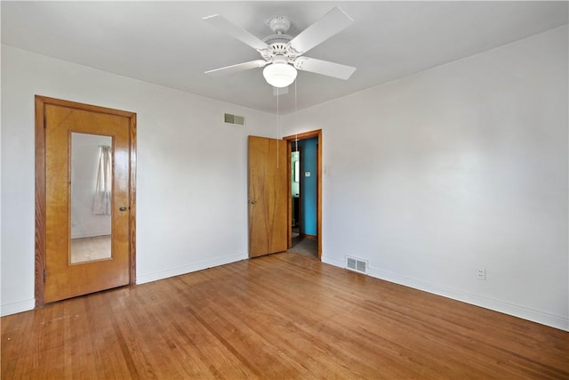 157 Elizabeth St, South Union Twp, PA 15445 - unfurnished room with light wood-style flooring and ceiling fan