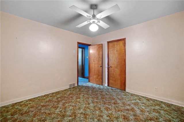 157 Elizabeth St, South Union Twp, PA 15445 - unfurnished room with carpet flooring and a ceiling fan