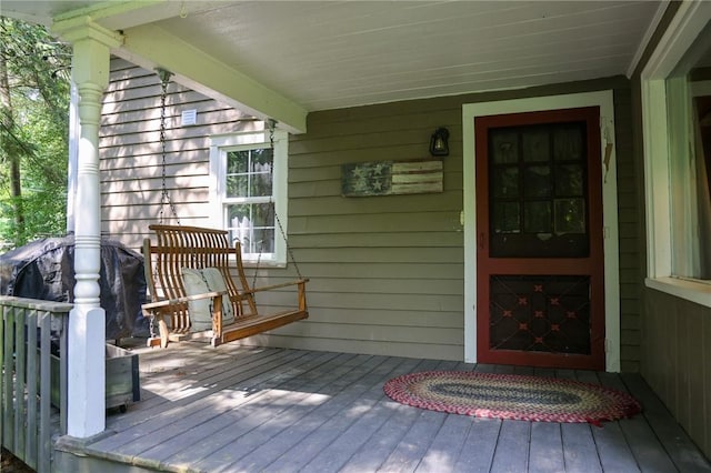 1638 Lake Rd, Pa, PA 16137 - view of wooden terrace