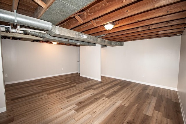 539 Park Ave, Monongahela, PA 15063 - finished basement with wood finished floors