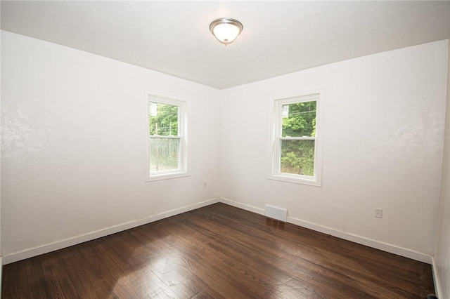 539 Park Ave, Monongahela, PA 15063 - unfurnished room with plenty of natural light and dark wood finished floors