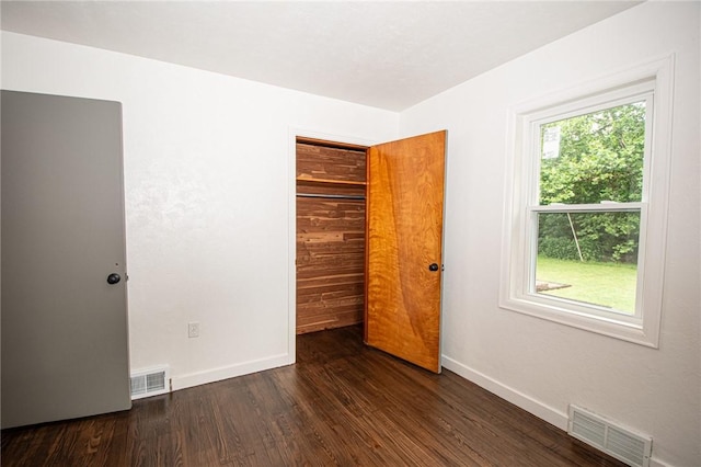 539 Park Ave, Monongahela, PA 15063 - unfurnished bedroom with wood finished floors and a closet