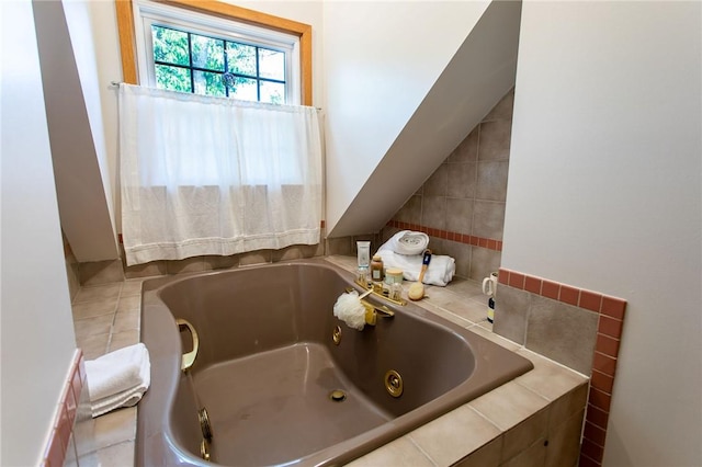 311 Oxbridge Ct, Ohara, PA 15238 - full bathroom with a whirlpool tub and tile patterned flooring