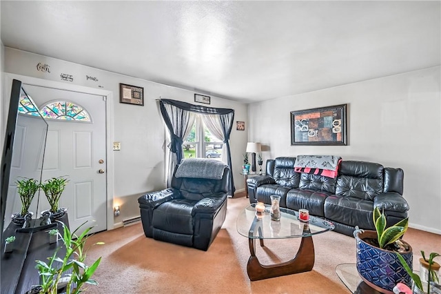 965 Dalton Ave, Hermitage, PA 16148 - living area with carpet flooring