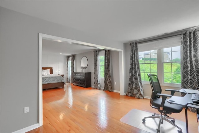 4127 Duckhorn Dr, Moon/Crescent Twp, PA 15108 - home office with wood finished floors and baseboards