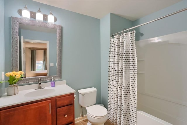 4127 Duckhorn Dr, Moon/Crescent Twp, PA 15108 - bathroom with vanity and shower / bathtub combination with curtain