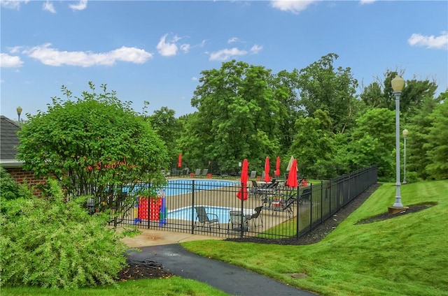4127 Duckhorn Dr, Moon/Crescent Twp, PA 15108 - community pool featuring a patio area