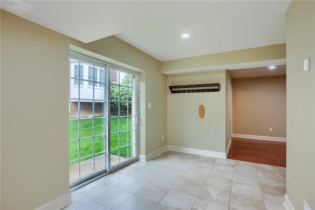 4127 Duckhorn Dr, Moon/Crescent Twp, PA 15108 - unfurnished room with light tile patterned flooring and recessed lighting