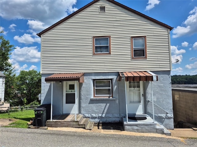 19 Charles St, Dravosburg, PA 15034 - view of front of property with stucco siding